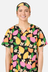 Gorman NZ - Lemons scrub headband - black