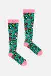Gorman NZ - Bloom Blossom Compression Socks - green