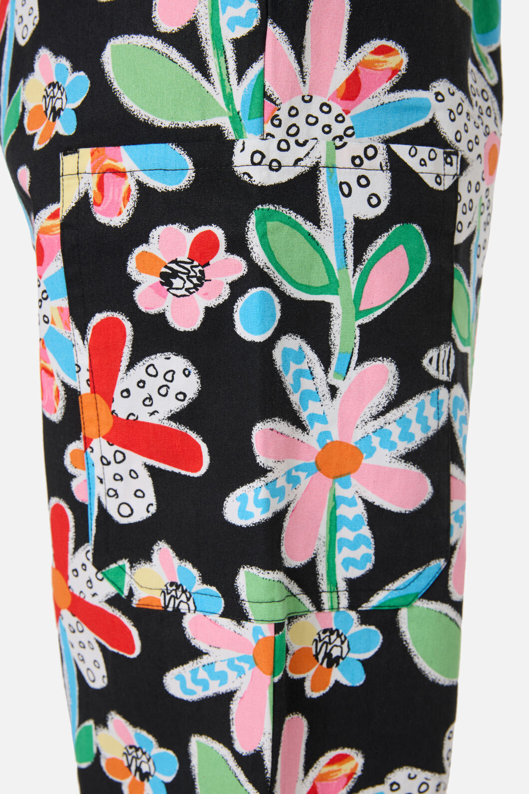 Gorman NZ - Floral Play scrub set - black