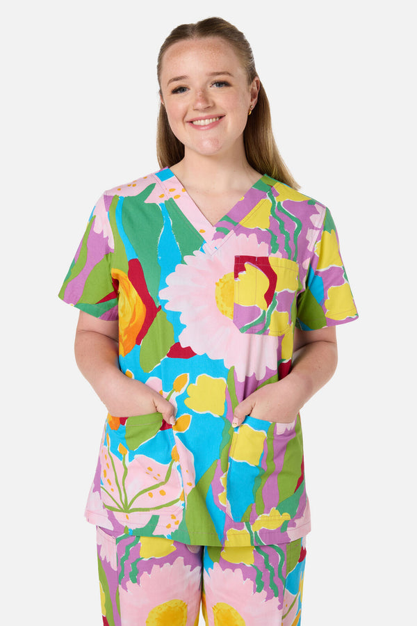 Gorman NZ - In my Garden scrub set - multi