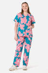 Gorman NZ - Green Poppy scrub set - green