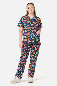 Gorman NZ - Hen Hen scrub set - navy