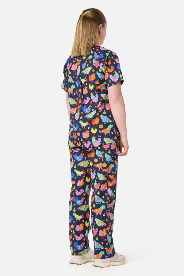 Gorman NZ - Hen Hen scrub set - navy