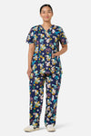 Gorman NZ - Bunny Basket scrub set - navy