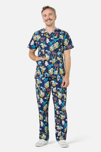 Gorman NZ - Bunny Basket scrub set - navy