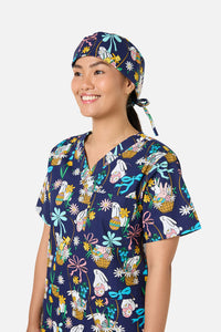 Gorman NZ - Bunny Basket scrub hat - navy