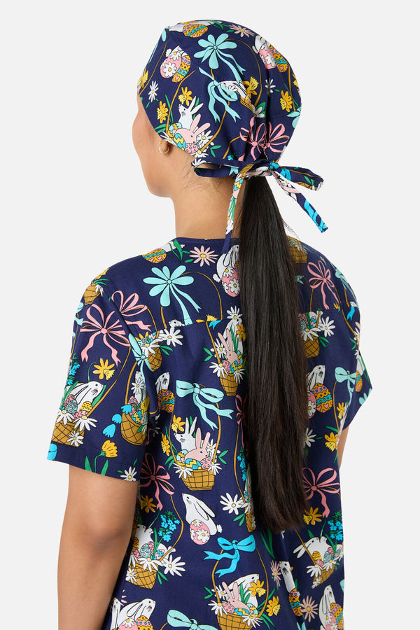 Gorman NZ - Bunny Basket scrub hat - navy