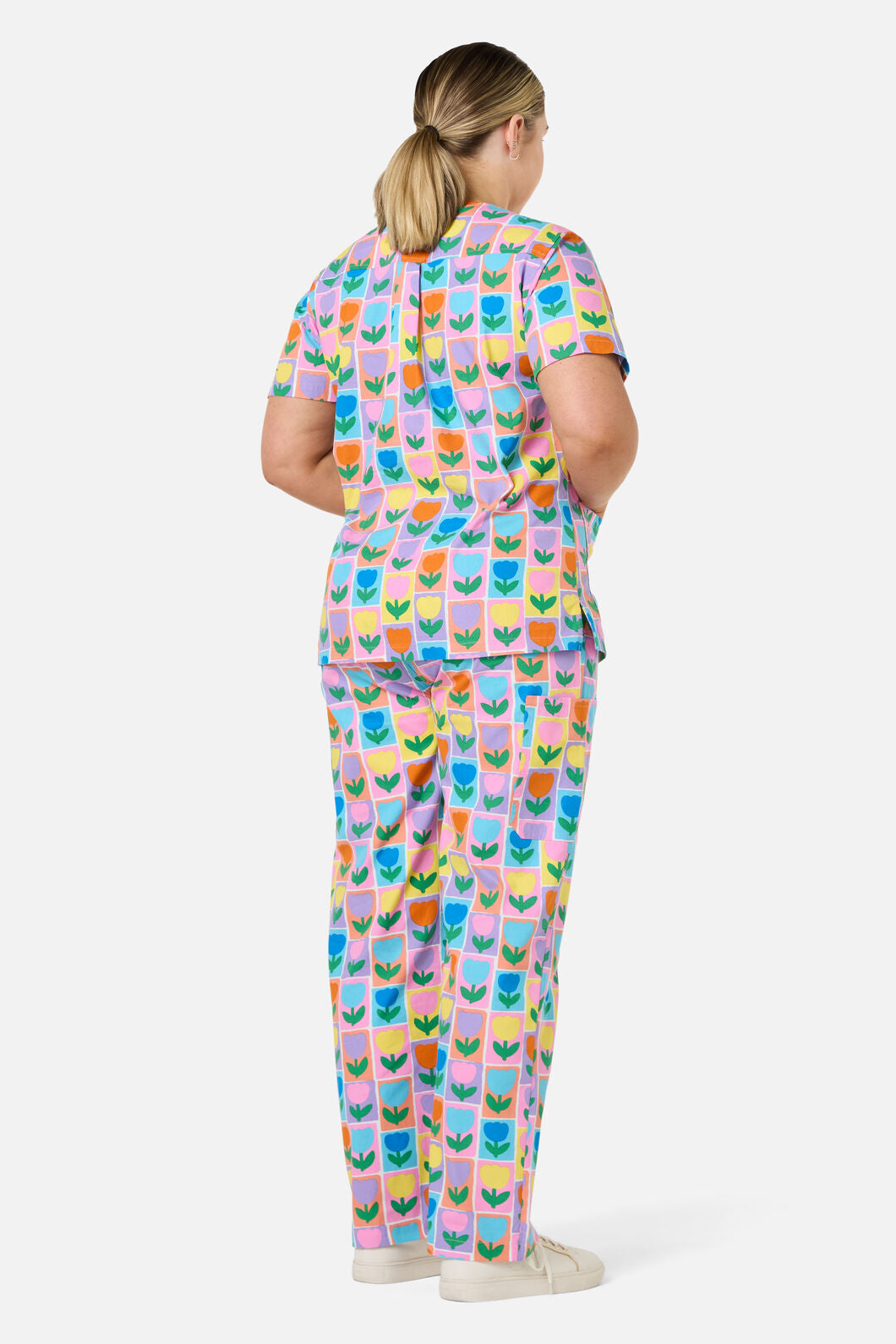 Gorman NZ - Framed Tulip scrub set - multi