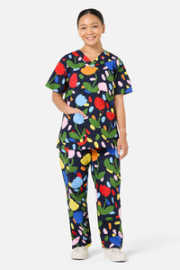 Gorman NZ - Confetti Tulip scub set - navy