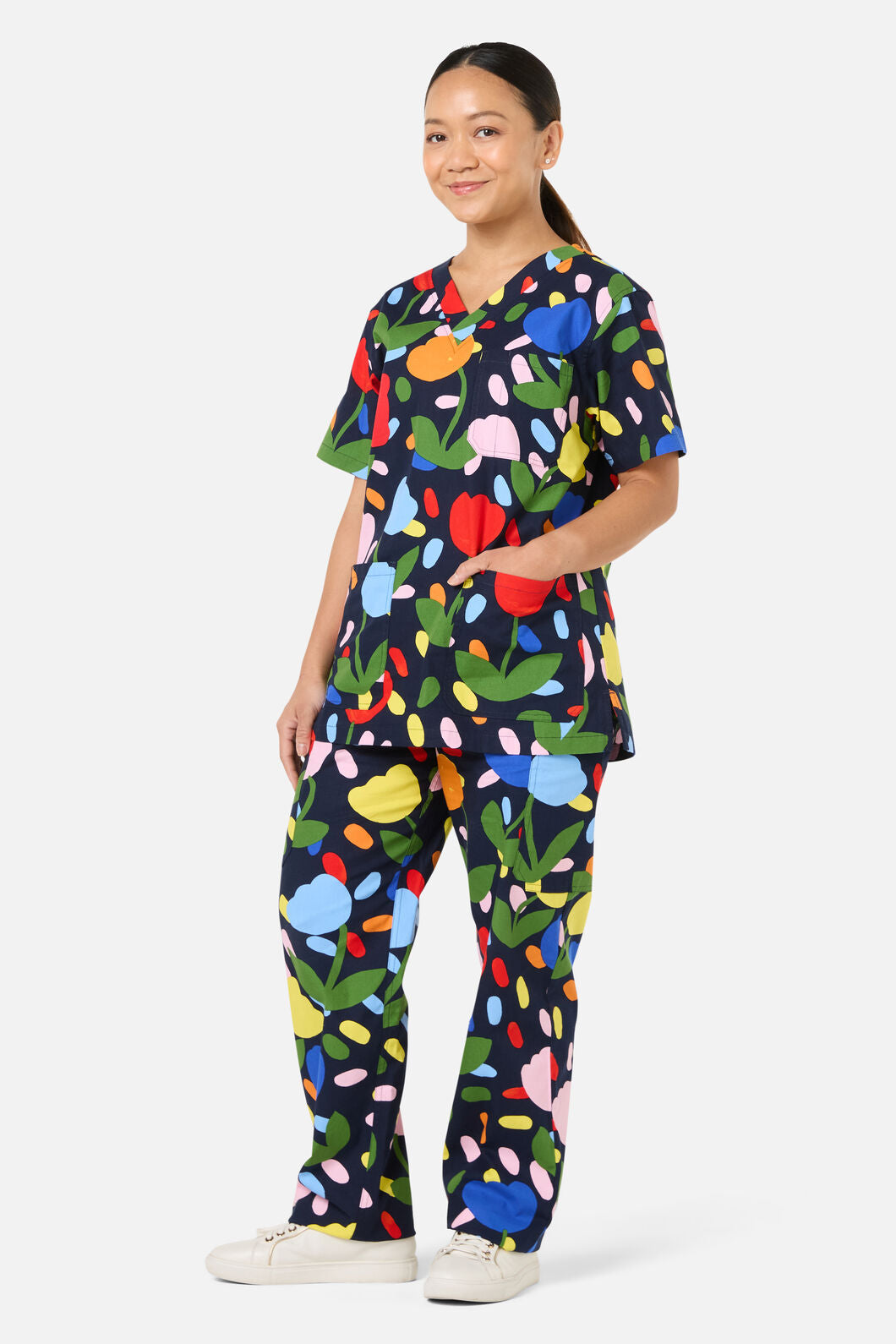 Gorman NZ - Confetti Tulip scub set - navy
