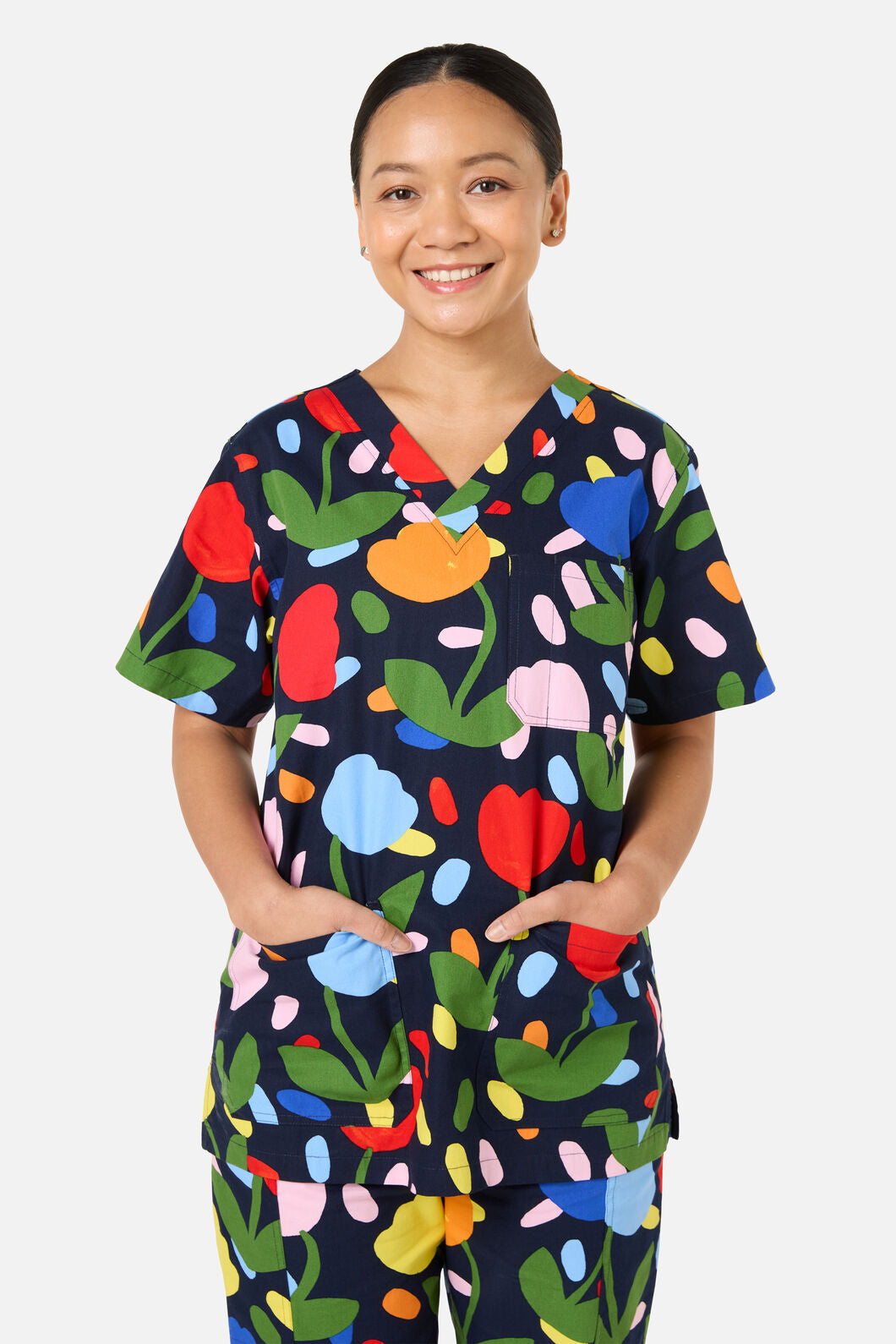 Gorman NZ - Confetti Tulip scub set - navy