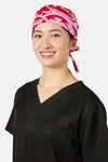 Gorman NZ - Queen Of Hearts Scrub Hat - pink