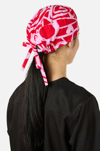 Gorman NZ - Queen Of Hearts Scrub Hat - pink