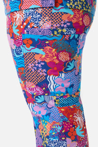 Gorman NZ - Kimono Collage scrub set - multi