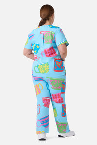 Gorman NZ - Tea Break scrub set - blue