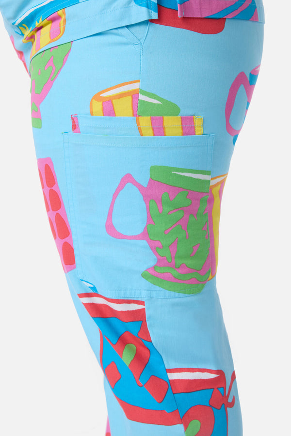 Gorman NZ - Tea Break scrub set - blue