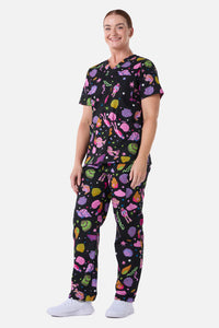 Gorman NZ - Deep Dive scrub set - black
