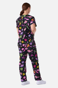Gorman NZ - Deep Dive scrub set - black