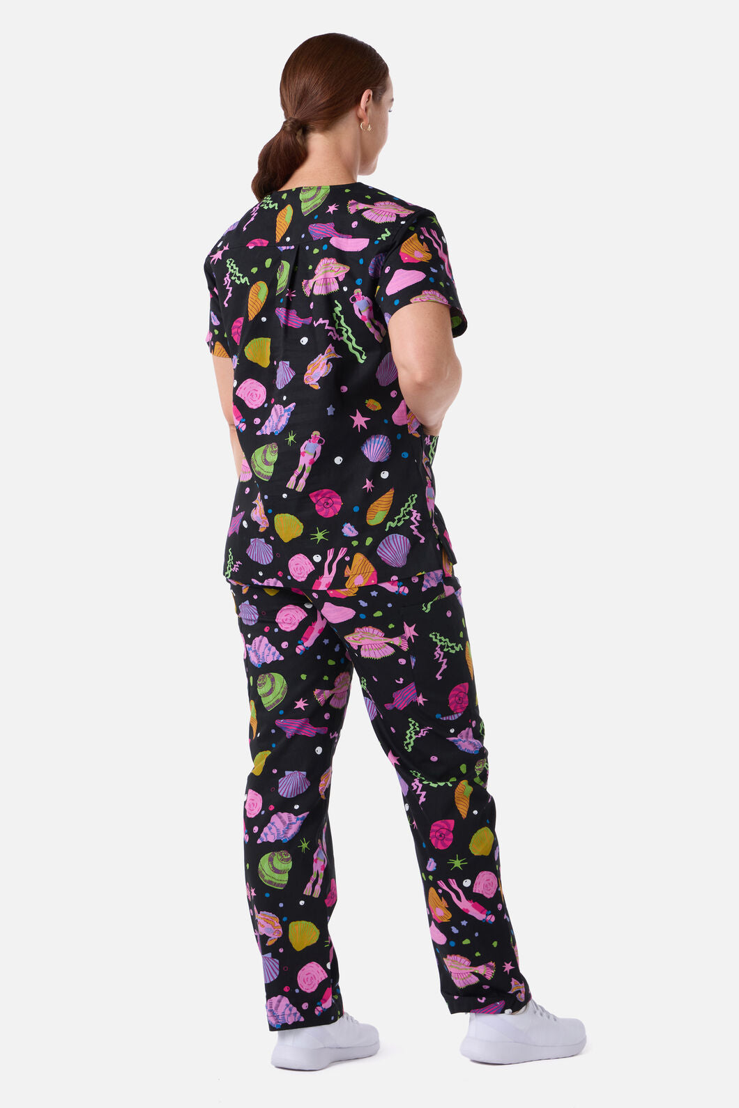 Gorman NZ - Deep Dive scrub set - black