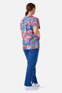 Gorman NZ - Collage Scrub top & pant set - navy