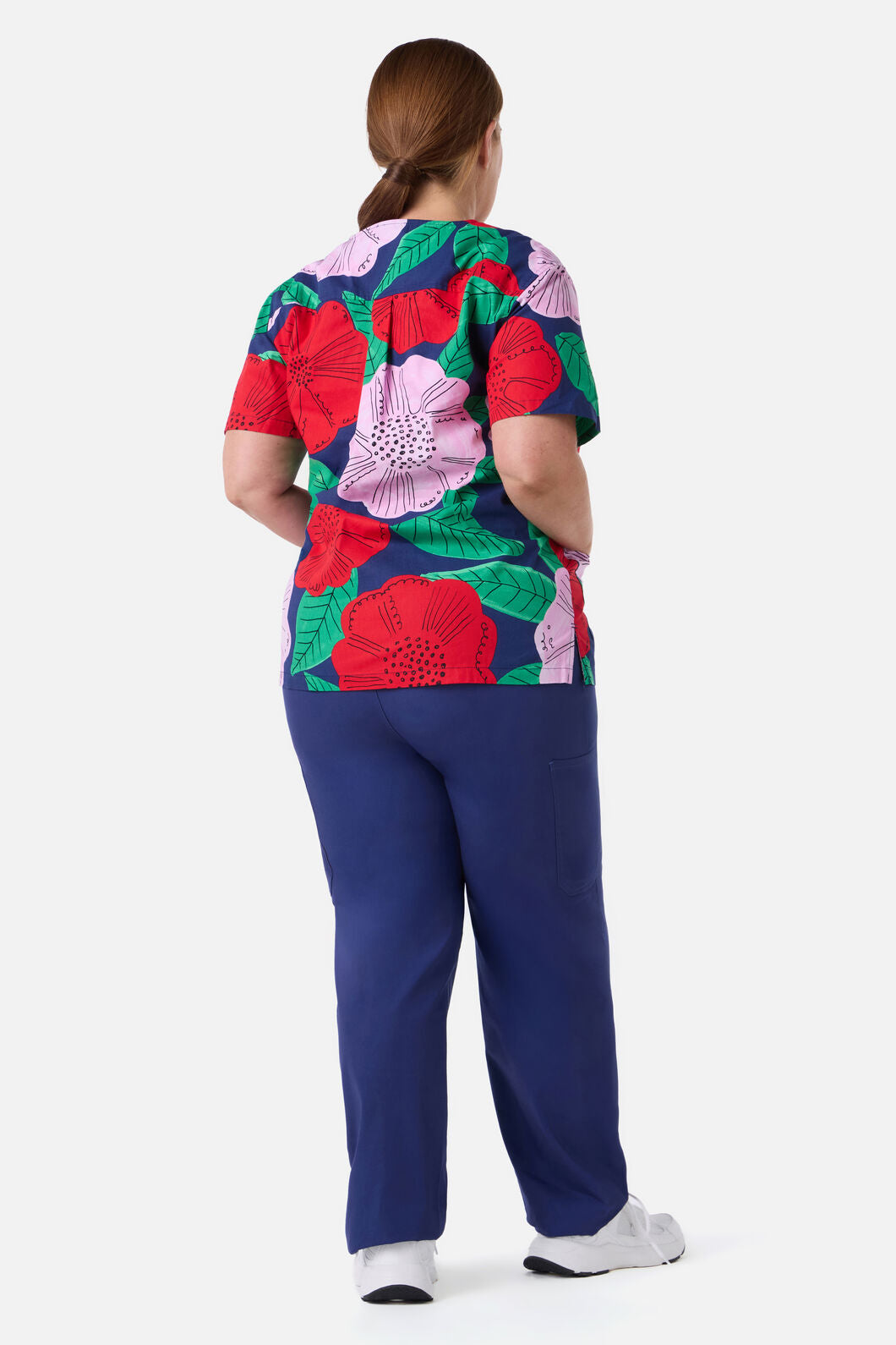 Gorman NZ - Camellia Top & Pant scrub set - navy