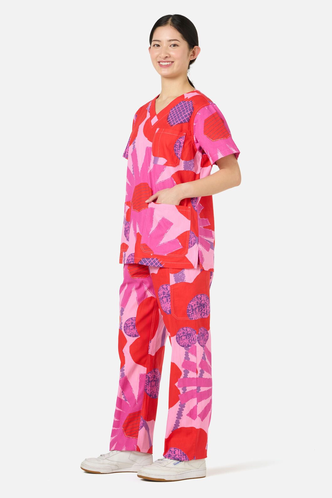 Gorman NZ - Riso Floral scrub set - pink
