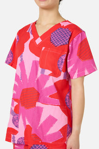 Gorman NZ - Riso Floral scrub set - pink