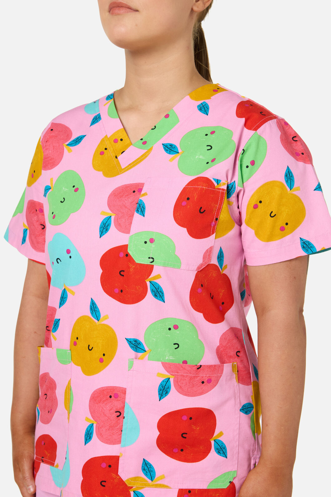 Gorman NZ - Shes Apples Top&Pant scrub set - pink