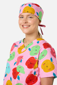 Gorman NZ - She's Apples scrub hat - pink