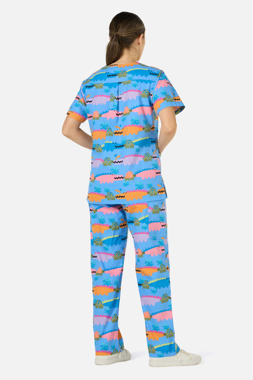 Gorman NZ - Croc Snap scrub set - blue