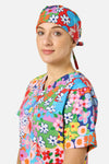 Gorman NZ - Floral Field scrub hat - multi
