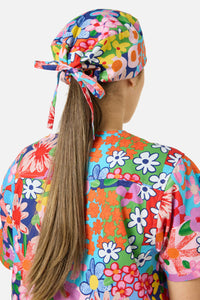 Gorman NZ - Floral Field scrub hat - multi