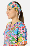 Gorman NZ - Floral Field scrub headband - multi