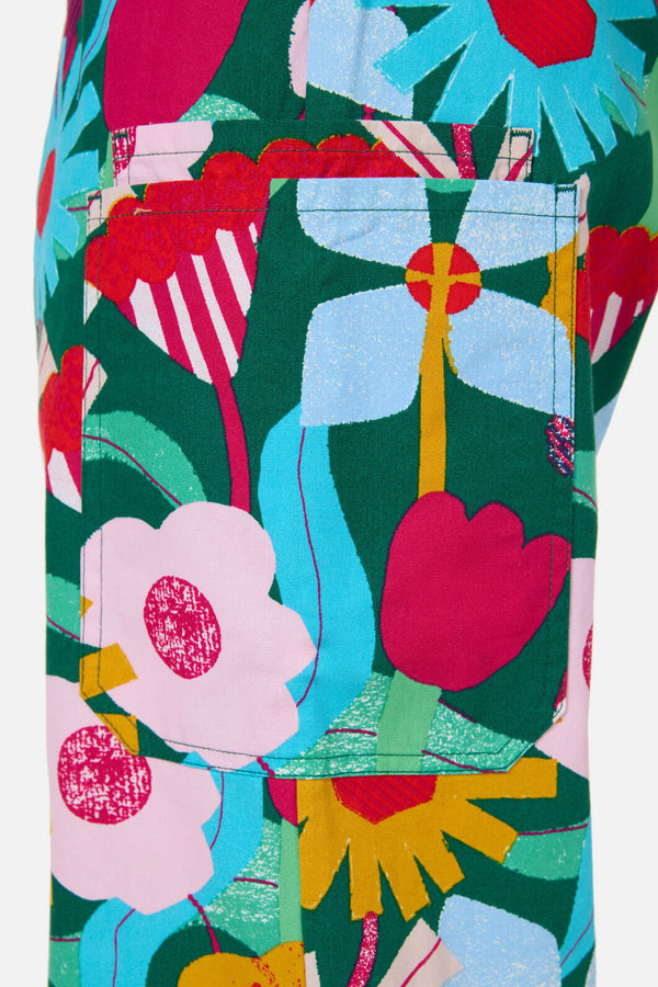 Gorman NZ - Paper Blooms scrub set - green