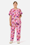Gorman NZ - Koi Pond scrub set - pink