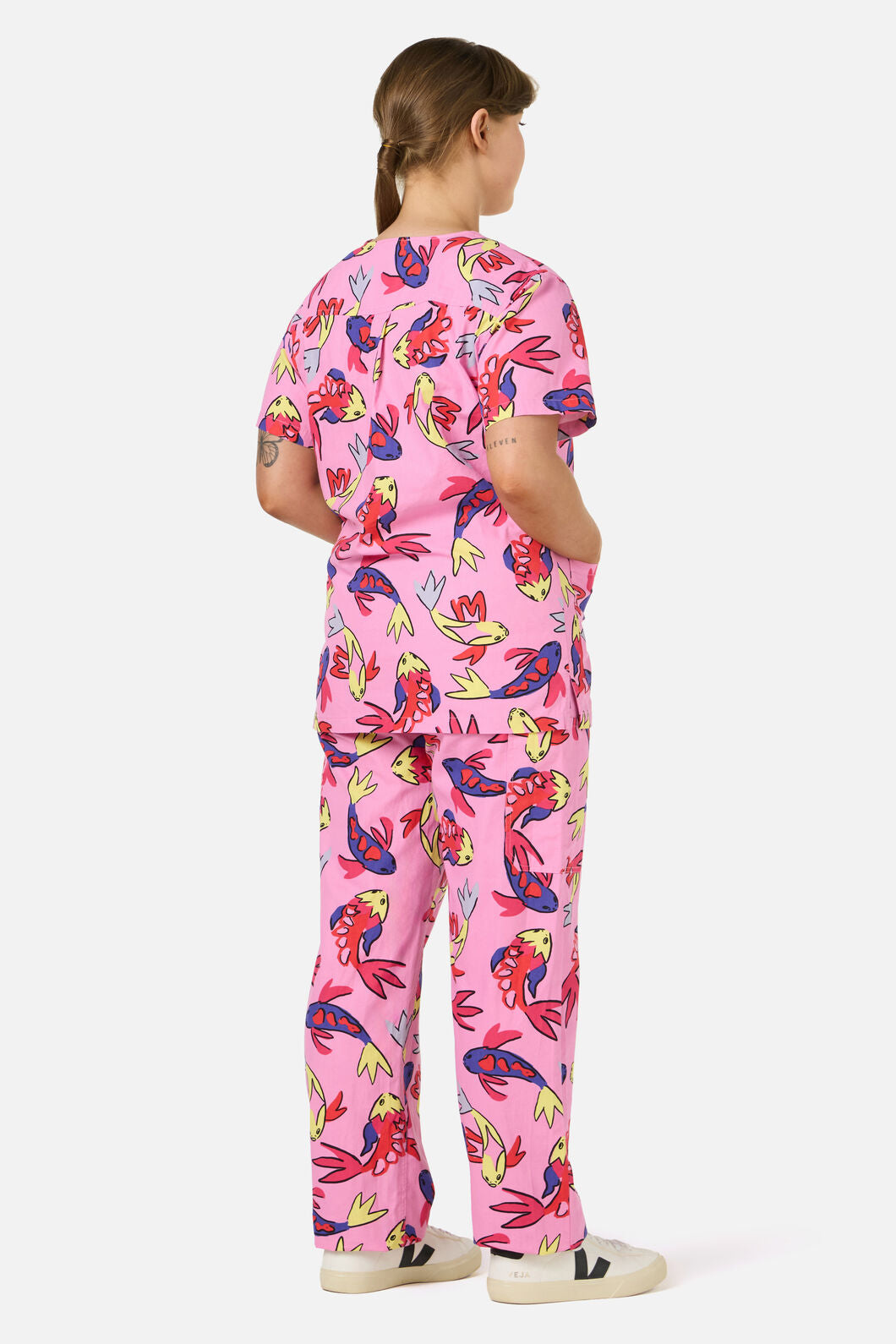 Gorman NZ - Koi Pond scrub set - pink