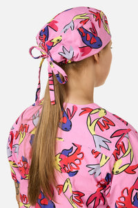 Gorman NZ - Koi Pond scrub hat - pink