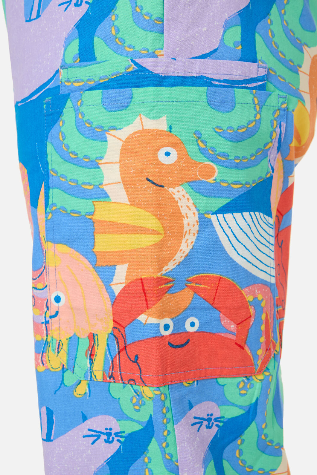 Gorman NZ - Sea Creatures scrub set - blue