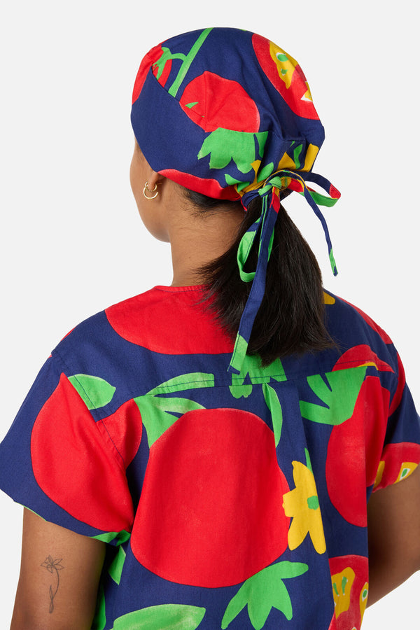 Gorman NZ - Tomato Salad scrub hat - navy