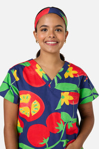 Gorman NZ - Tomato Salad scrub headband - navy