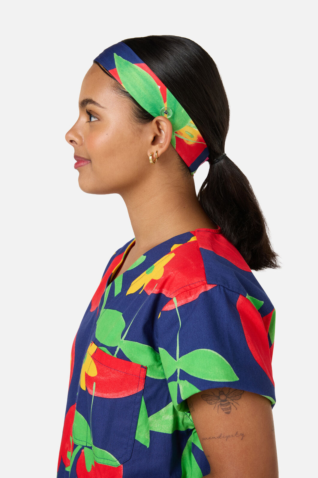 Gorman NZ - Tomato Salad scrub headband - navy