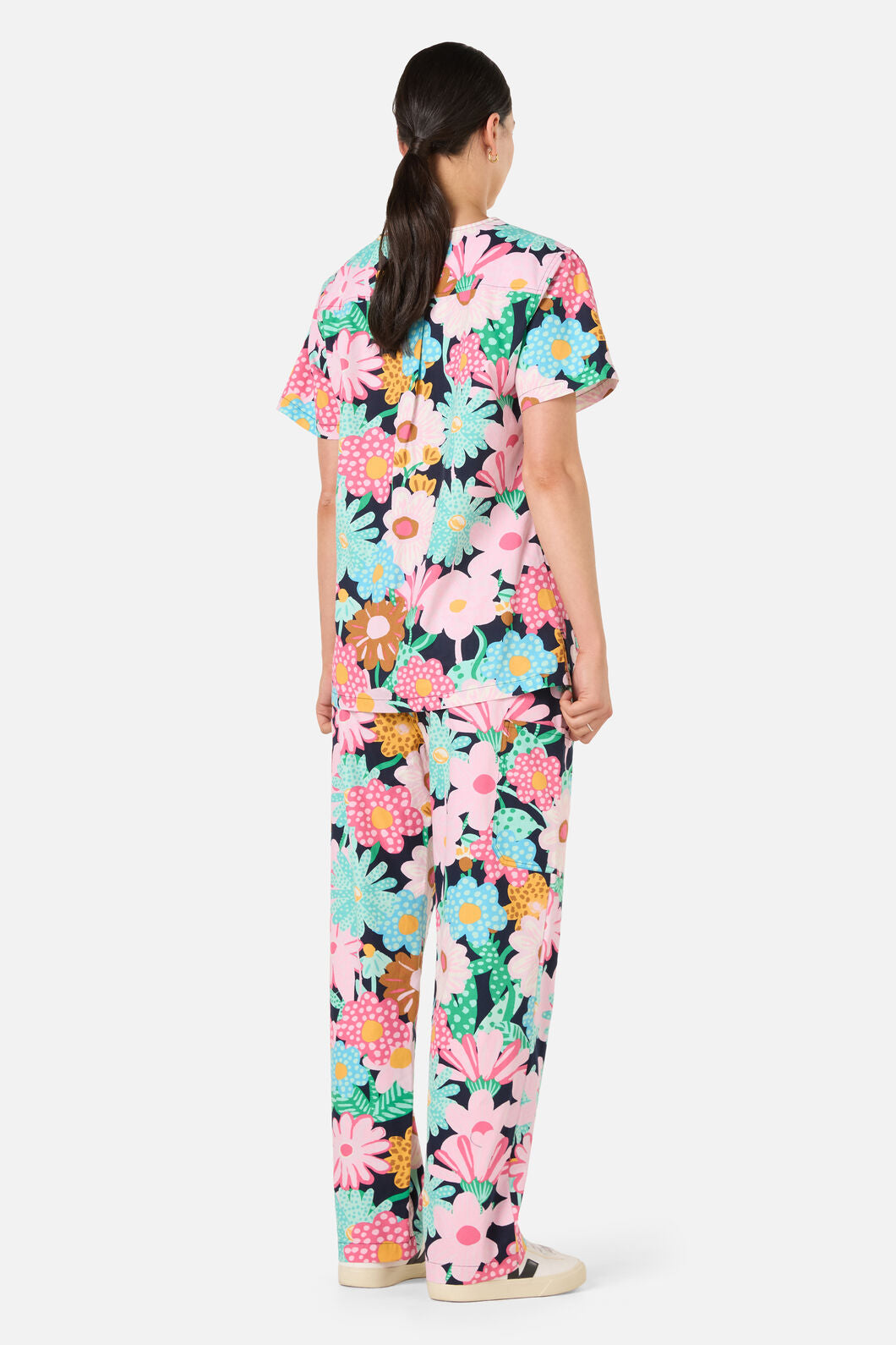 Gorman NZ - Magic Floral scrub set - navy
