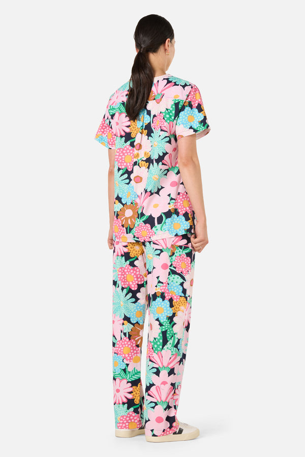 Gorman NZ - Magic Floral scrub set - navy