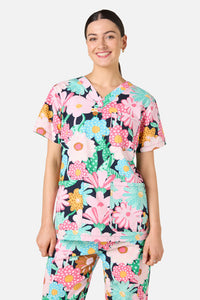 Gorman NZ - Magic Floral scrub set - navy