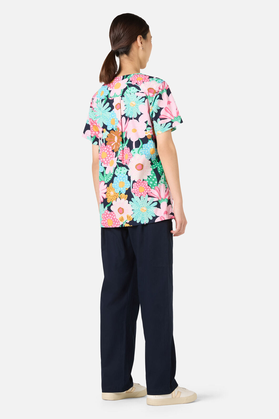Gorman NZ - Magic Floral Top & Pant scrubs - navy