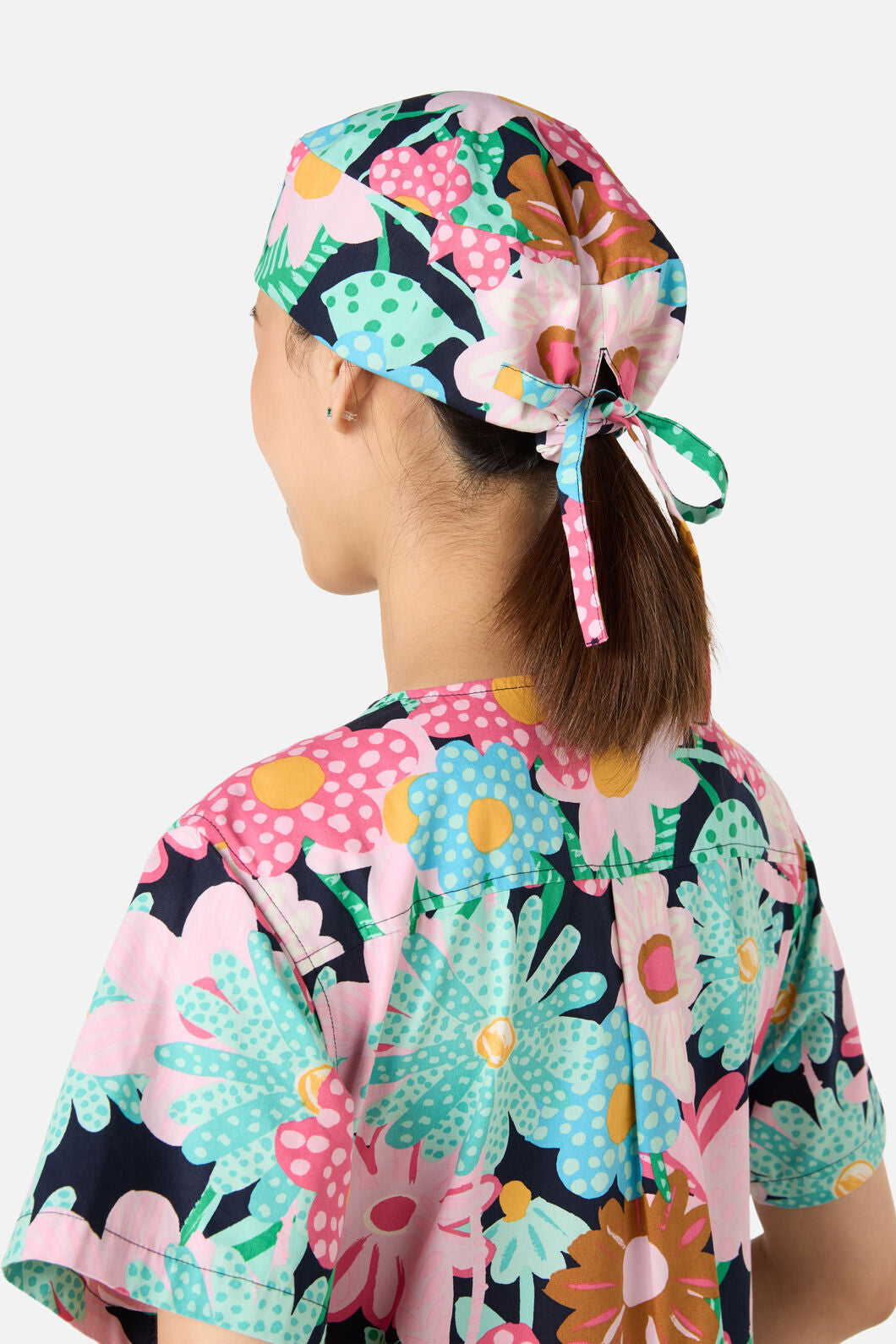 Gorman NZ - Magic Floral scrub Hat - navy