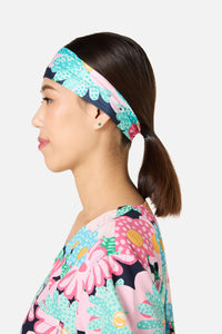 Gorman NZ - Magic Floral scrub Headband - navy