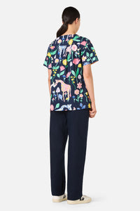 Gorman NZ - Safari Top & Pant scrub set - navy
