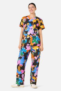 Gorman NZ - Abstract Floral scrub set - multi