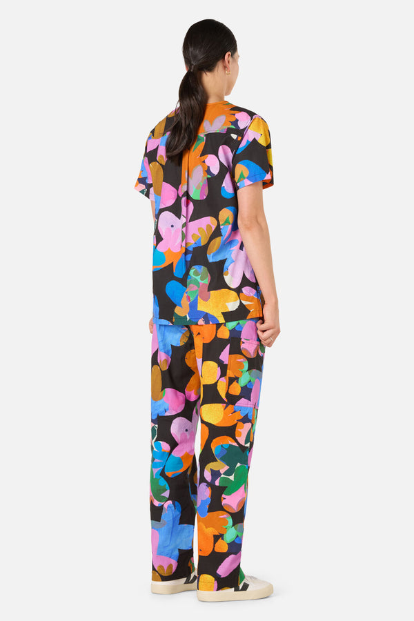 Gorman NZ - Abstract Floral scrub set - multi